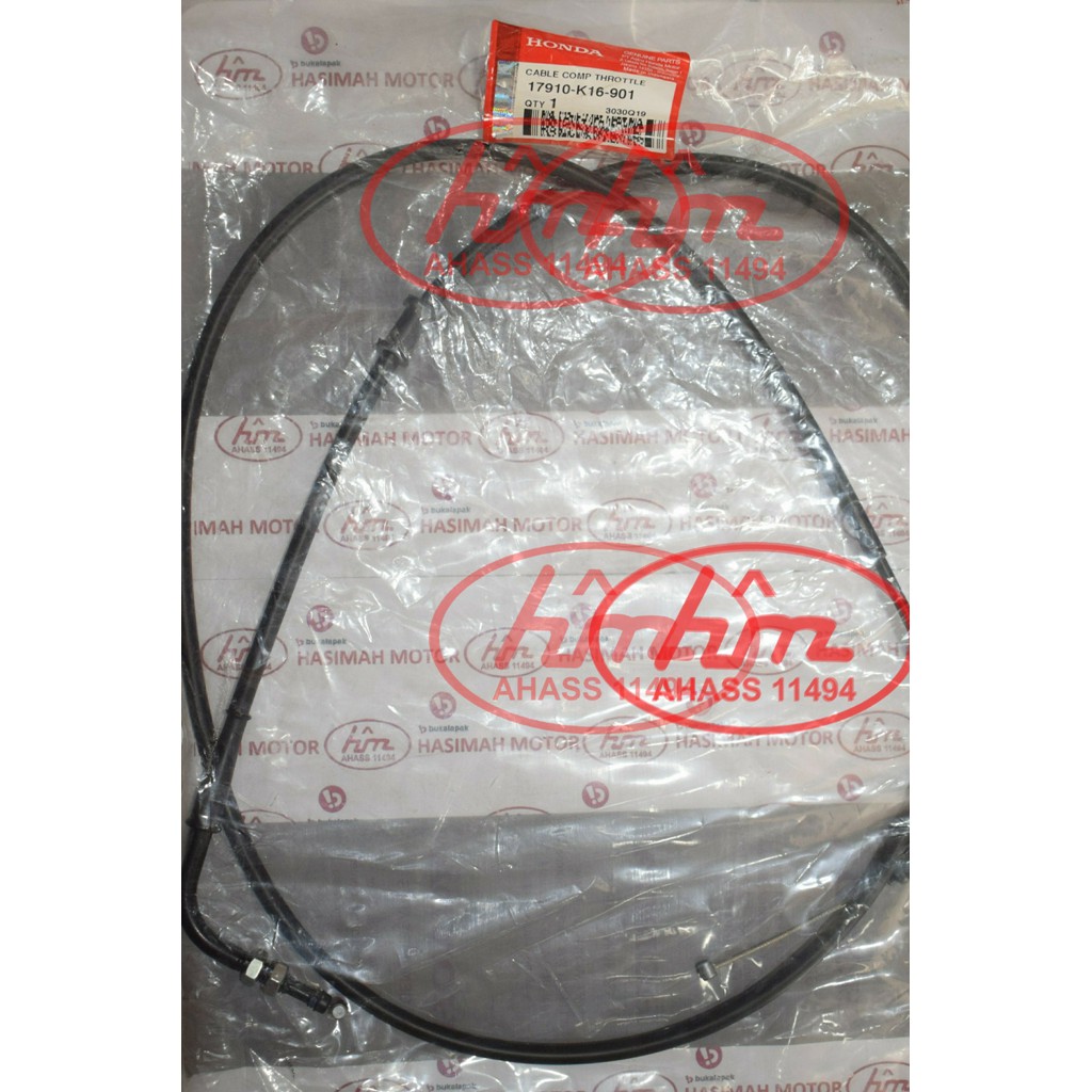 KABEL GAS HONDA BEAT FI & SCOOPY FI - KODE PART: 17910K16901