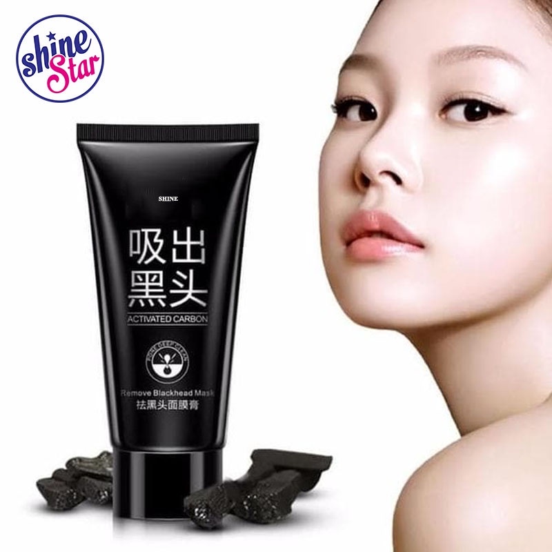 SHINE STAR - [BISA COD] LANBENA MASKER ARANG MASKER KOMEDO HIDUNG WAJAH /BLACKHEAD REMOVER PEEL OFF BLACKMASK CHARCOAL