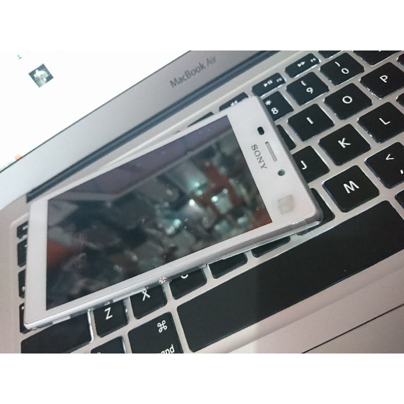 Lcd plus touchscreen Fullset  Sony Xperia M2 Dual putih ORIGINAL