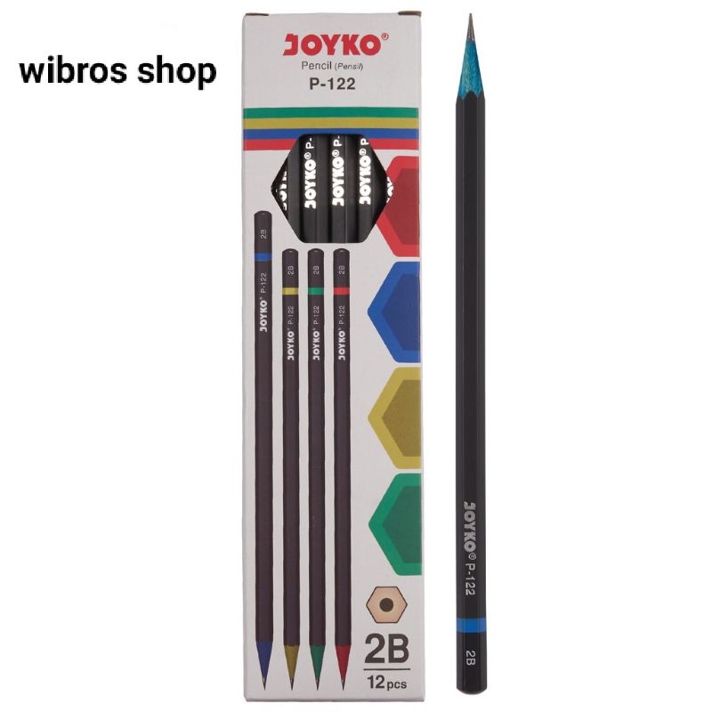 

Pencil Pensil Joyko P-122 2B 1 BOX 12 PCS s3251