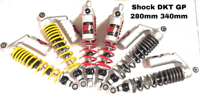 Shok DKT GP series 340 dan 280 mm klik reborn - shok tabung reborn 340 dan 280 DKT GP
