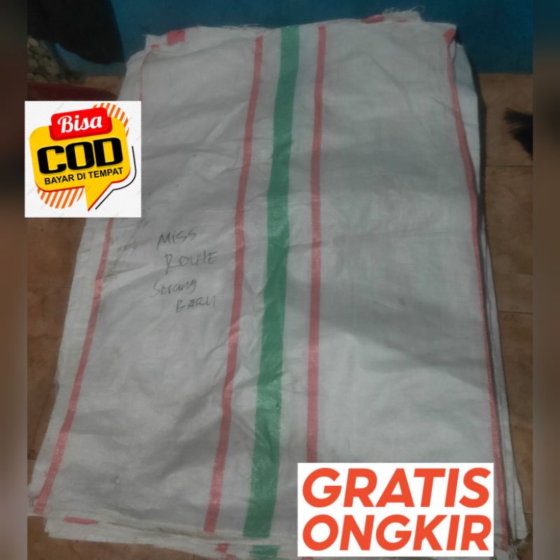 Jual karung bekas paket ukuran jumbo / Karung besar / karung paket