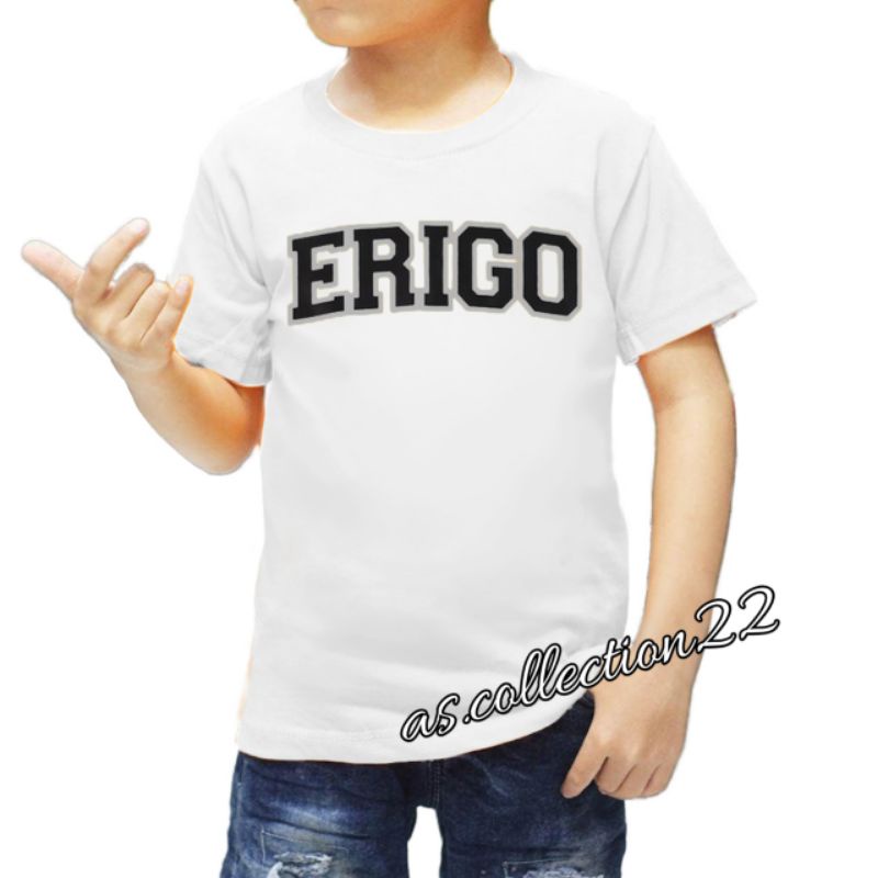 KAOS ANAK LAKI ERIGO ATASAN 1-12 TAHUN