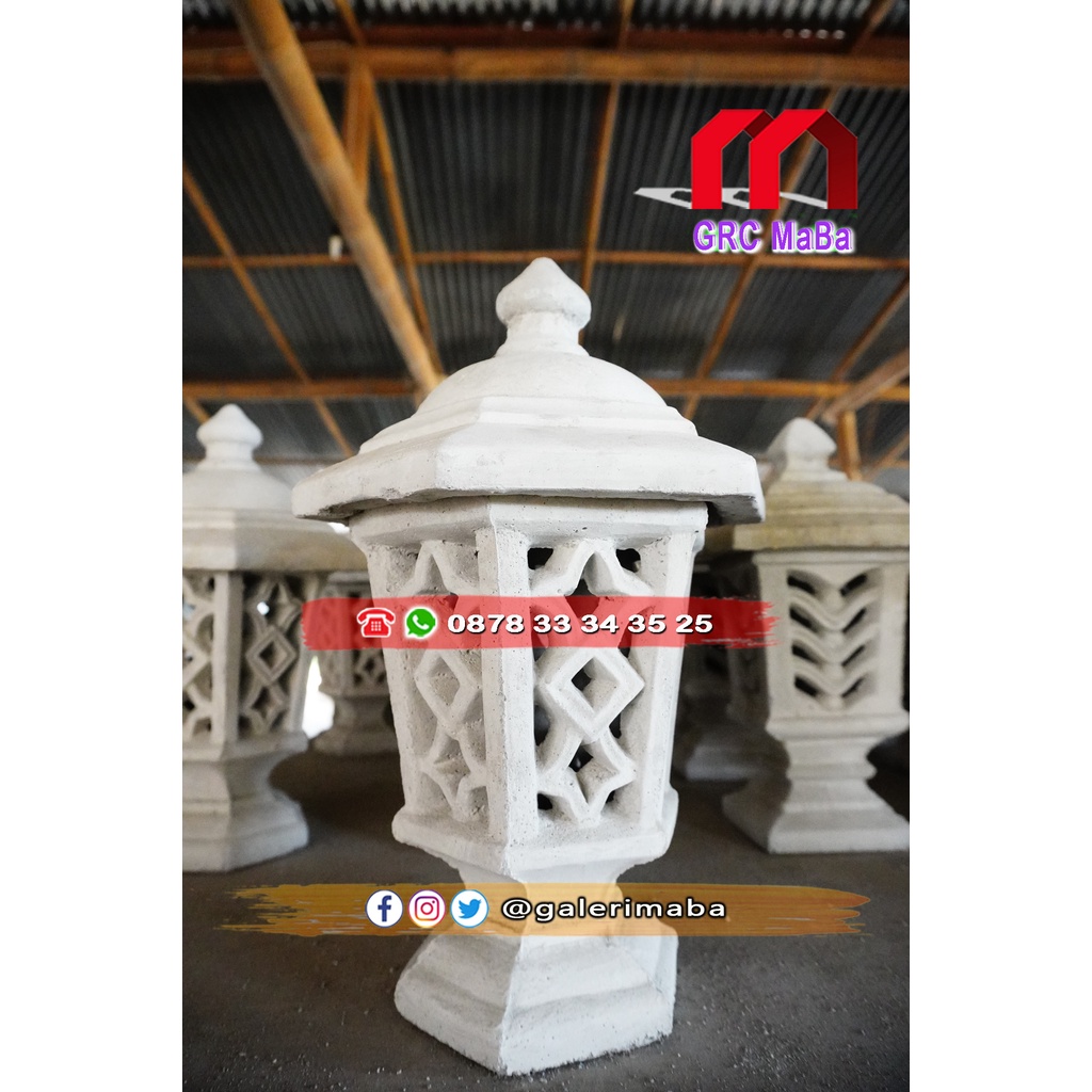 Hiasan Lampu Taman Klasik