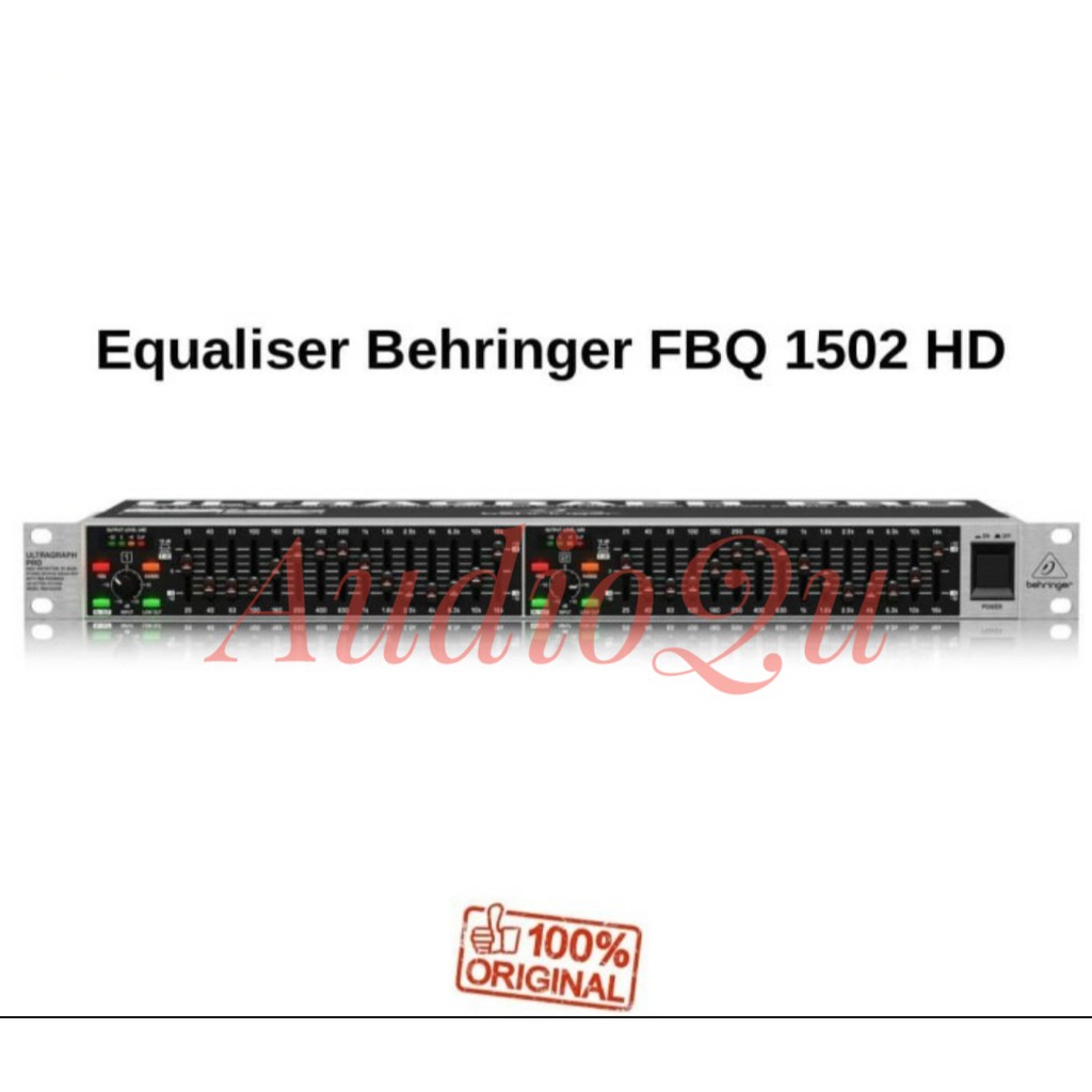 Equalizer Behringer FBQ 1502HD/ FBQ 1502 HD/ FBQ1502HD Original