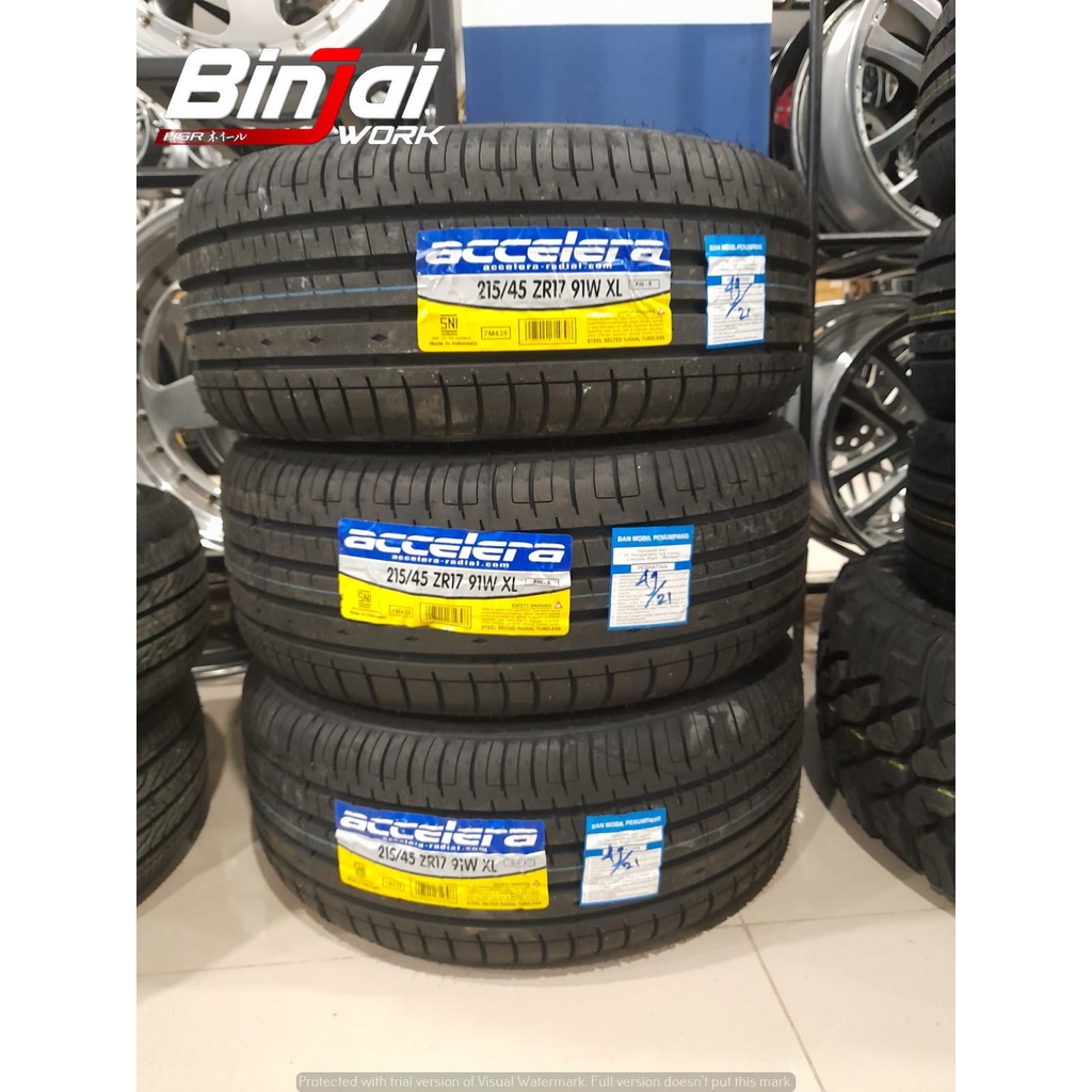Ban Mobil Murah Ring 17 ACCELERA PHI-R 215 45 R17 Jazz Brio Avanza
