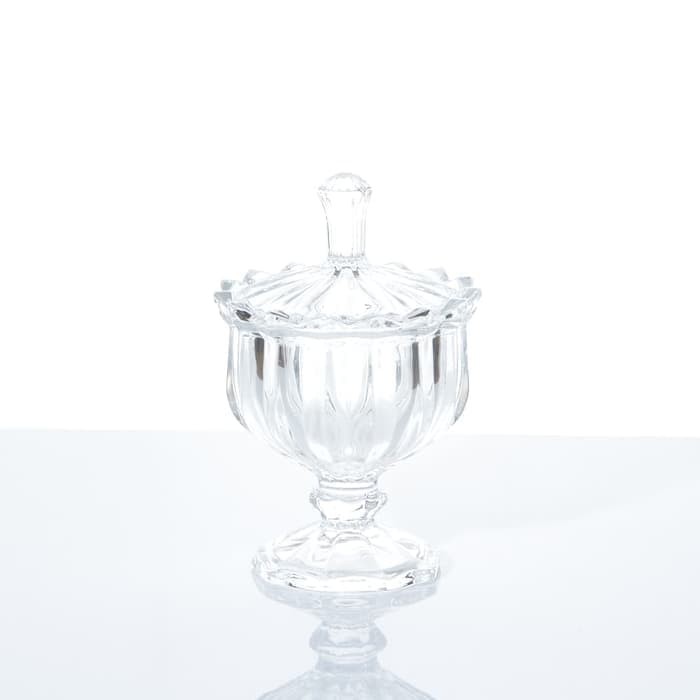 Candy Pot / Tempat Permen Kaca Capodimonte