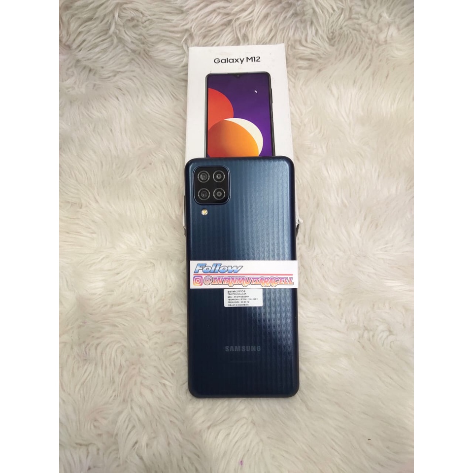 Samsung M12 Ram 4 Rom 64GB (Second)