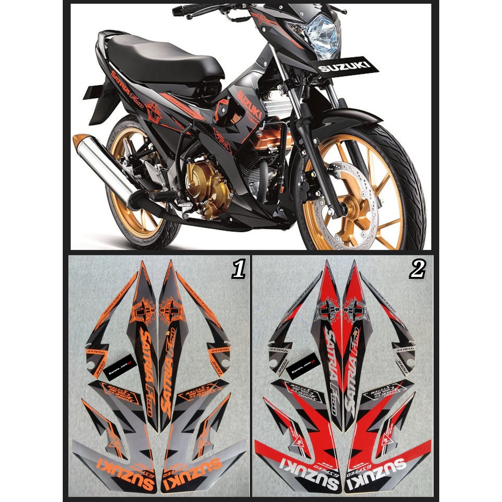 Satria FU Standar Fighter 1 Million 2013 (BISA COD)