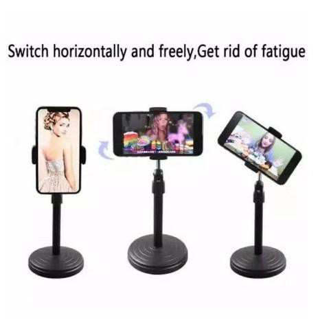 (GROSIRJAYA32) Phone Bracket Tiang HD25 / HD-25 Adjustable Desktop Stand 360° Rotation Car Holder