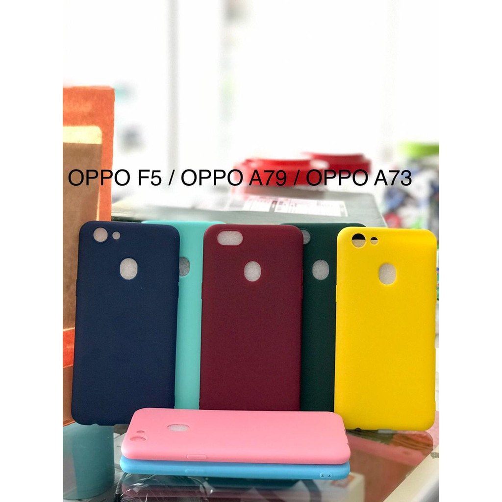 SOFTCASE JELLY CASE CANDY OPPO F5 / A73 / A79