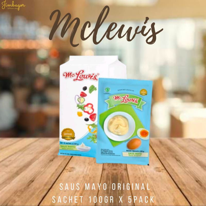 

MAYONAISE 100GR X 5 MAYO ORI MCLEWIS 1KG