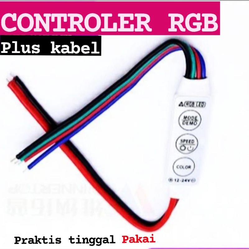 CONTROLLER MODUL RGB PLUS KABEL 4 PIN