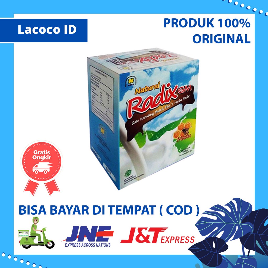 

COD / SUSU KAMBING RADIX MADU / Susu Radik Nasa / Susu Etawa