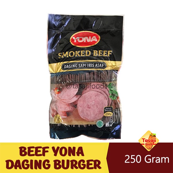 Beef Yona Daging Burger - Smoked Beef