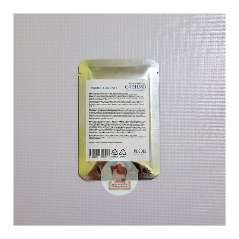 [SEALED] Trading Card Seventeen Caratland 2021 (TC Carland 21)