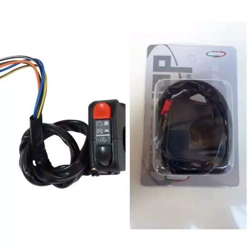 PROMO Saklar Motor Engine On Off + Starter (Kanan) Model KTC Universal