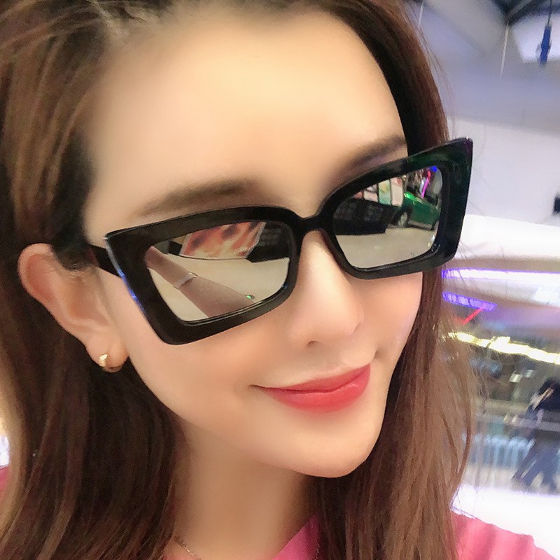 Sunglasses/Kacamata Hitam Wanita/Pria Korean Fashion Kacamata Segiempat Terbaru unisex