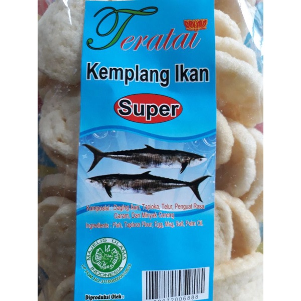 

KERUPUK KEMPLANG SUPER TENGGIRI TERATAI