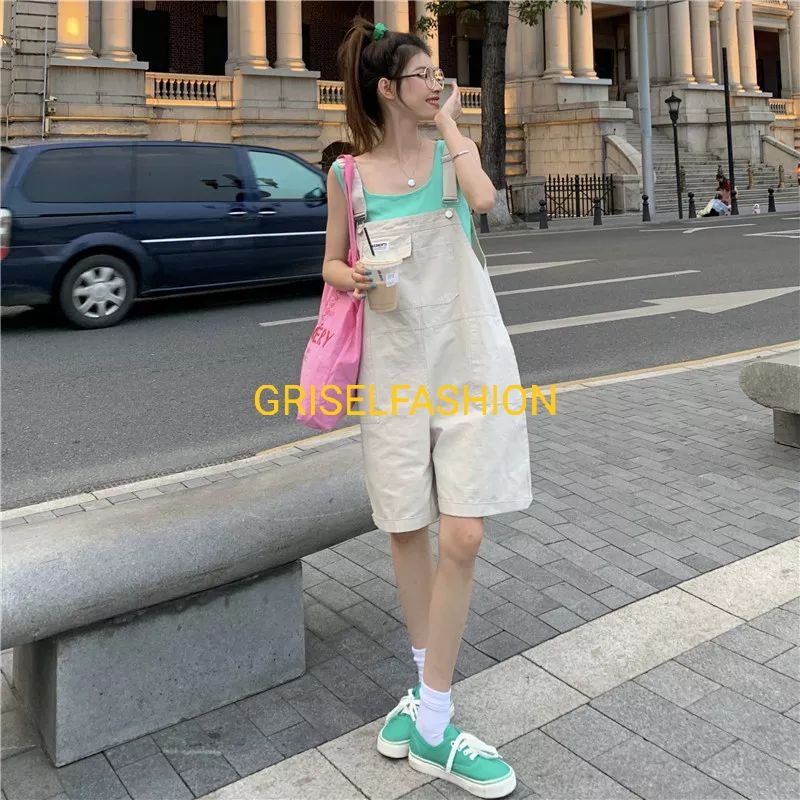 JUMPSUIT ROMPER  BEBY PENDEK WANITA
