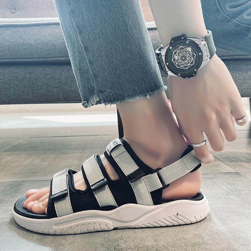 ⭐⭐⭐⭐⭐[ Barang ready + COD ]  TVF Sandal Gunung Pria /Sendal Pria/Sendal Pria Dewasa/Sandal Pria Original/Sandal Pantai Karet Pria /Sendal Pria /Tebal Karet Premiun Anti Slip Original Impor - 24 bulan perbaikan gratis