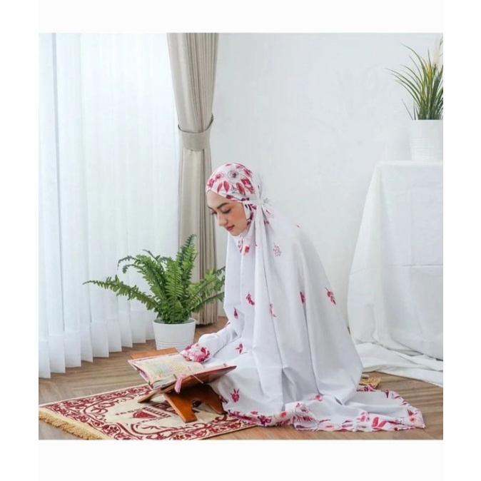 Paket Mukena Al-Qur'an Tasbih Eksklusif Warna Pink