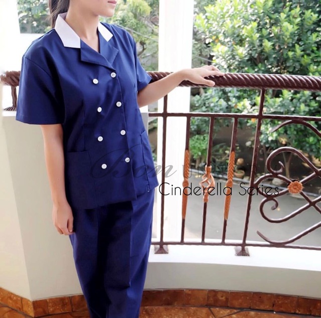 Baju Suster / Seragam Suster Bon Uniform - Premium Nanny’s Uniform - Cinderella Series