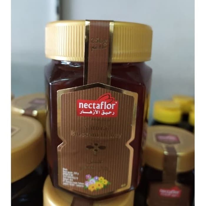 MADU NECTAFLOR 250gr Natural Blossom Honey Switzerland Madu Swiss ASLI