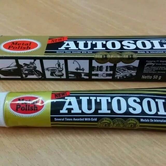 autosol 50 gram pembersih logam 50g 50gr