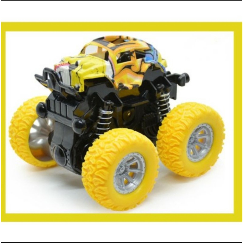 Mainan Mobil Anak Monster Zap Jip Off Road 4 Drive Inertial Bigfoot