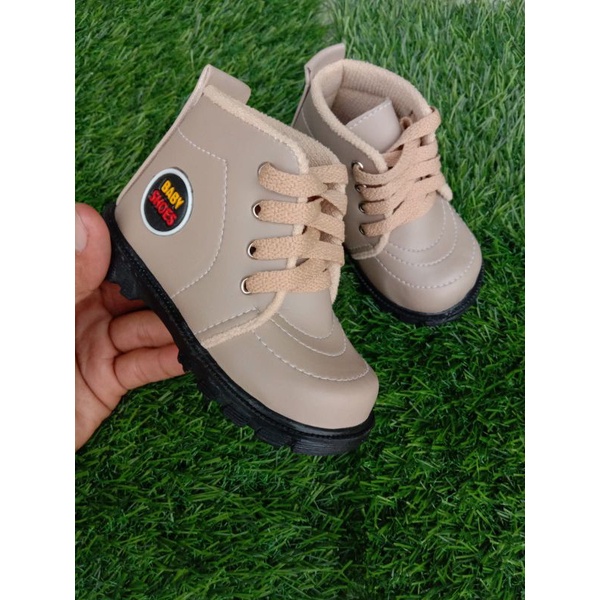 khainuna sepatu boots anak laki laki model tali size 22-25