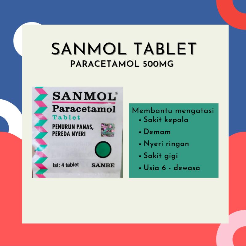 SANMOL TABLET 500MG