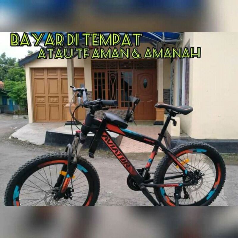BONCENGAN  ANAK SEPEDA GUNUNG/MTB
