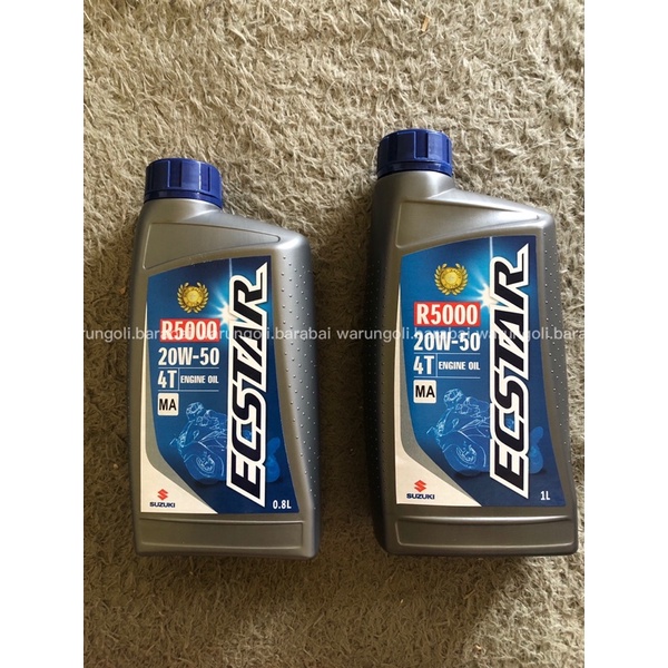 Oli Mesin Suzuki Ecstar 0,8 Liter dan 1 liter