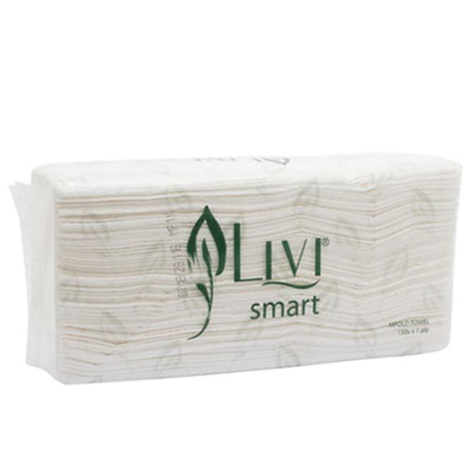 Tissue Minyak / LIVI EVO Smart Towel Multifold 150's / Tissue Murah / Tissue LIVI