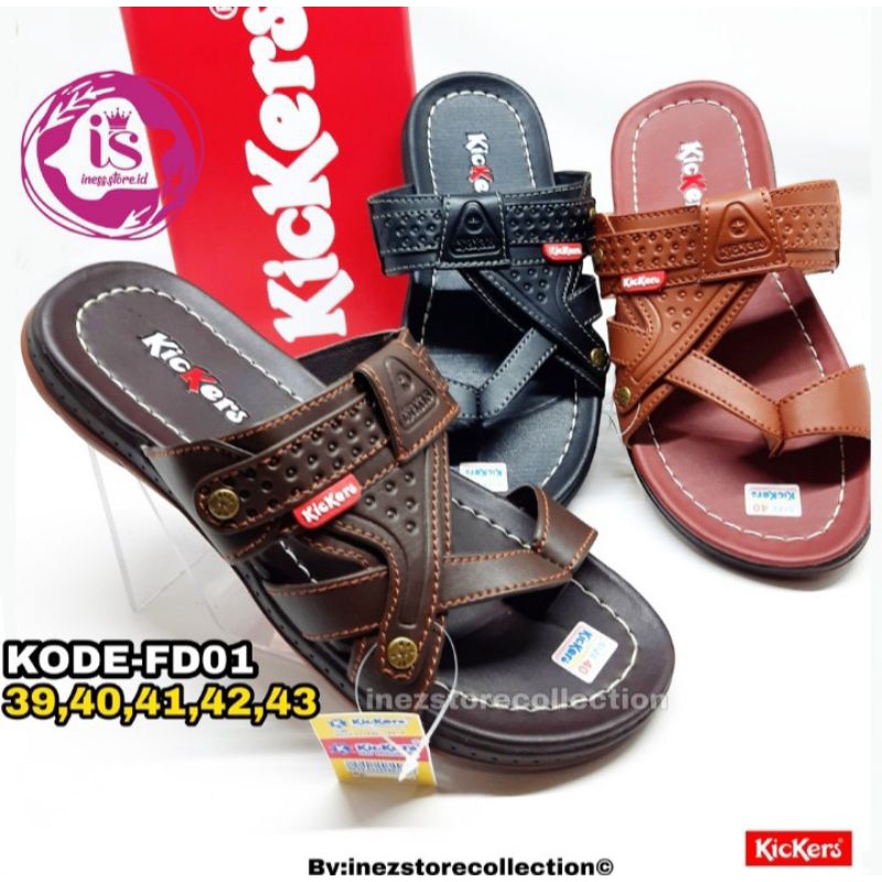 Sandal cowok Kickers Sandal Pria dewasa kickers Original Terbaru murah