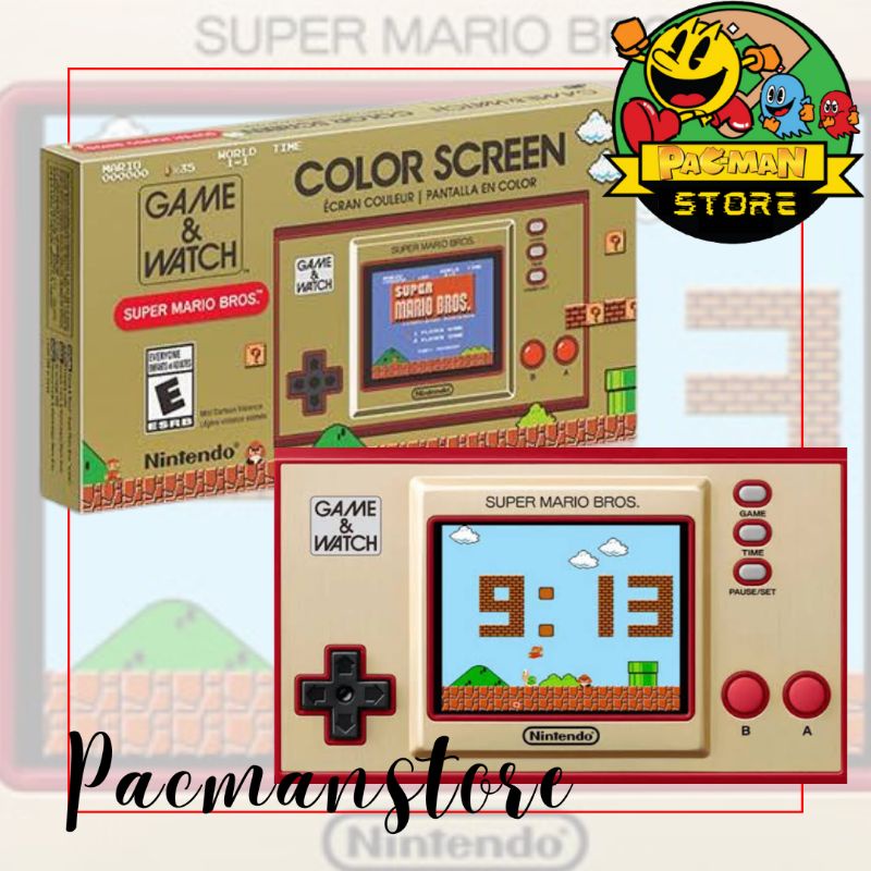 Nintendo Game & Watch Super Mario Bros Color Screen - RETRO CONSOLE RARE