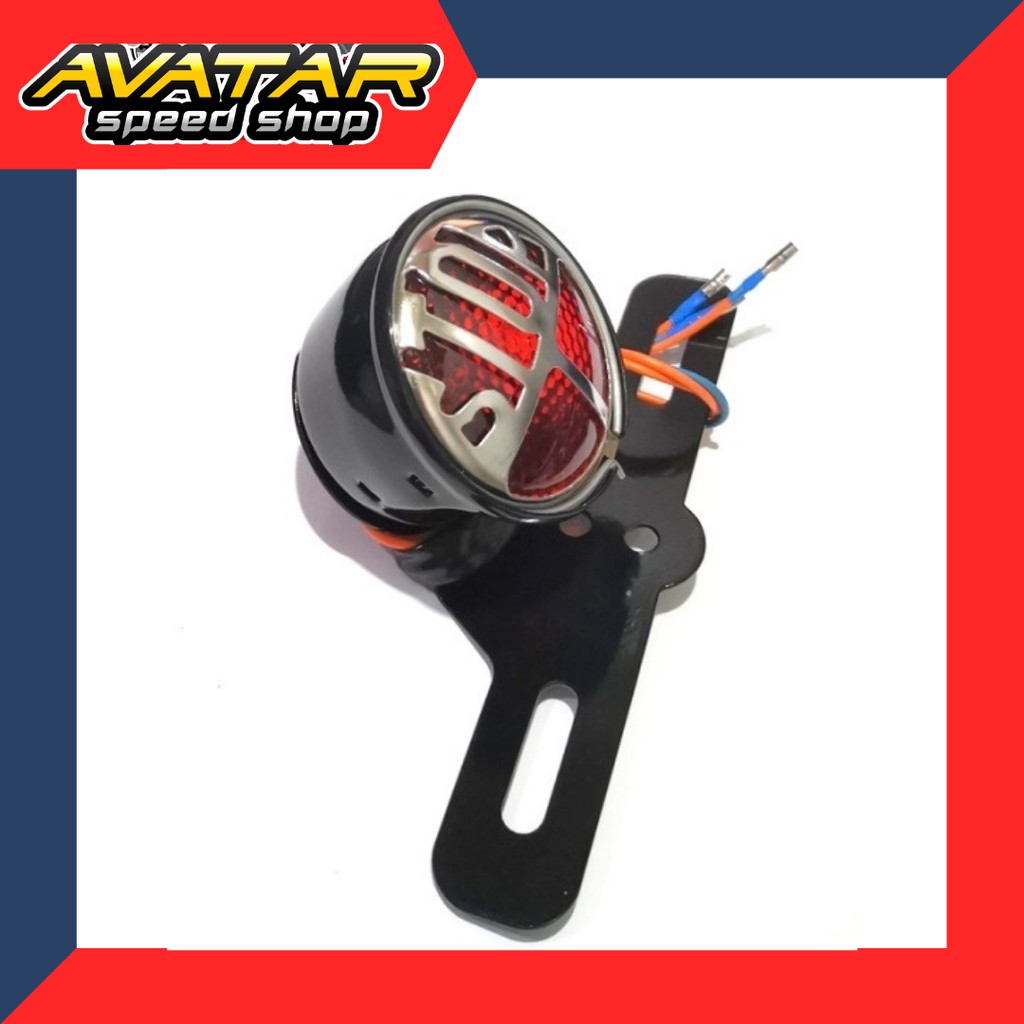 LAMPU STOP BELAKANG LOGO STOP ASL