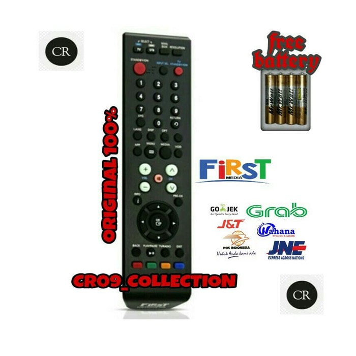 Promo REMOT REMOTE RECEIVER FIRST MEDIA FIRSTMEDIA FASTNET ORIGINAL ASLI Limited