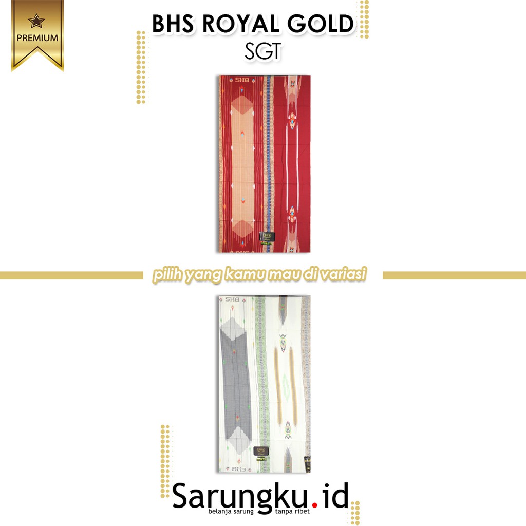 SARUNG BHS ROYAL GOLD SGT