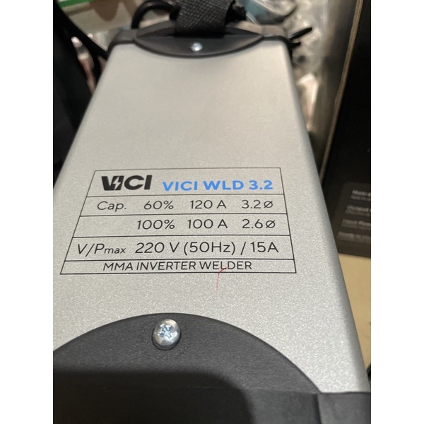MESIN LAS VICI WLD 3.2 120A TRAVO LAS PORTABLE WELDING MACHINE - INVERTER