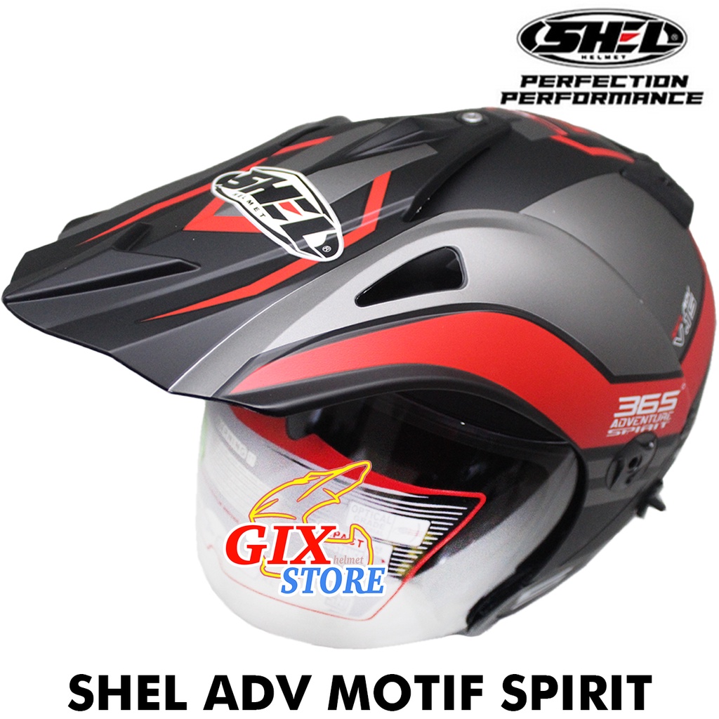 Helm Semi Cross Shel Adv Spirit