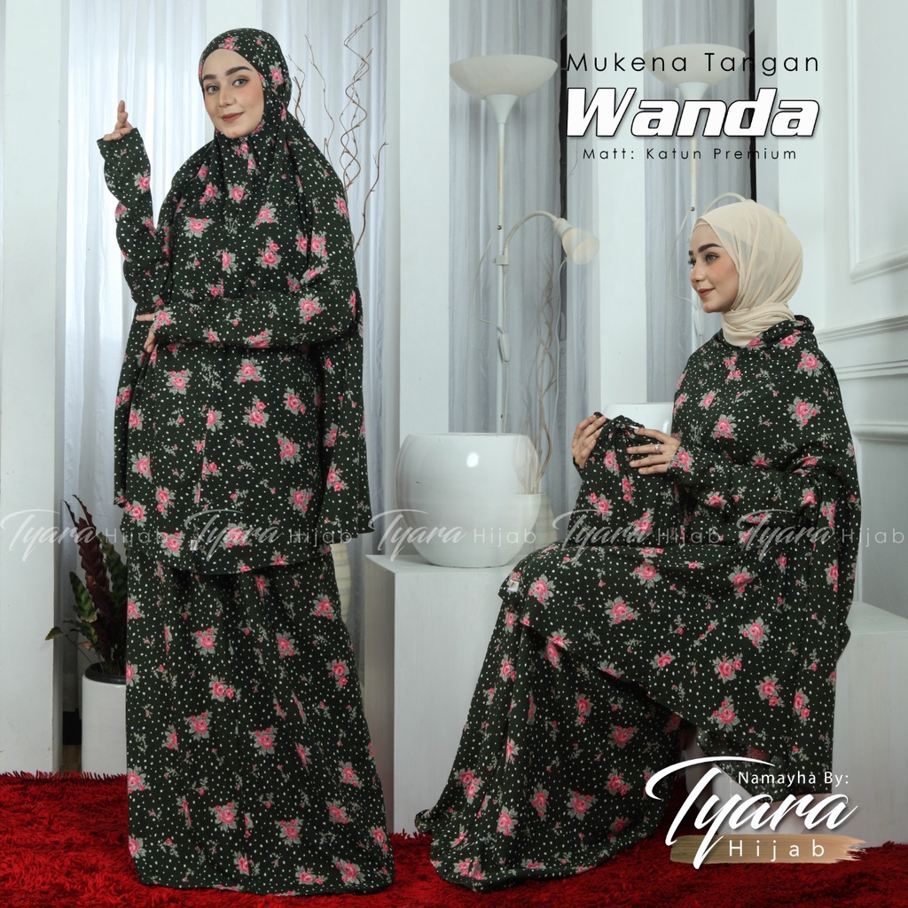 Mukena Mukenah Tangan Wanda Terbaru Ori Namayha By Tyara Hijab BY QOID