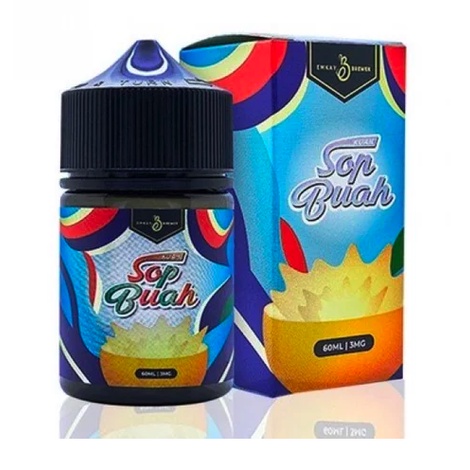 LIQUID POD 60ML 3MG KUAH SOP BUAH