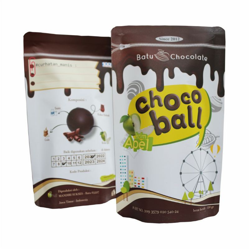 Batu Chocolate - Chocoball Apel ~ Oleh Oleh Khas Malang Batu ~ Oleh Oleh Kekinian