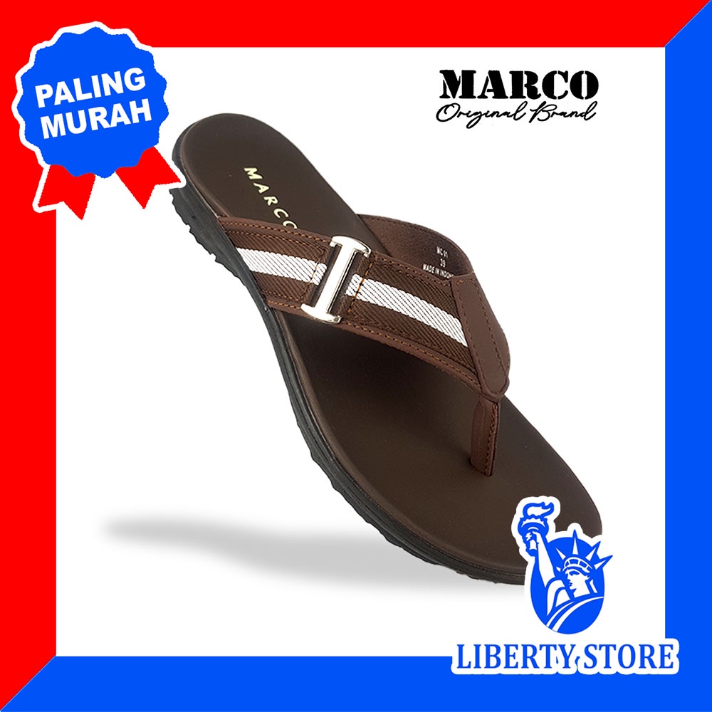 Sandal Jepit Kasual Pria Dewasa Kekinian Original MARCO  MC 01