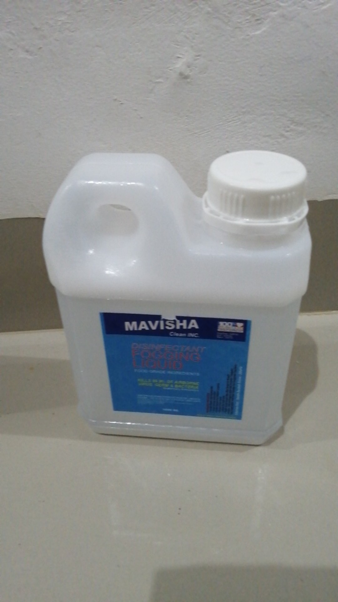 Cairan Fogging Desinfektan Disfektan Liquid Hot Fogging Asap 1000 Ml Untuk Mobil Dan Ruangan