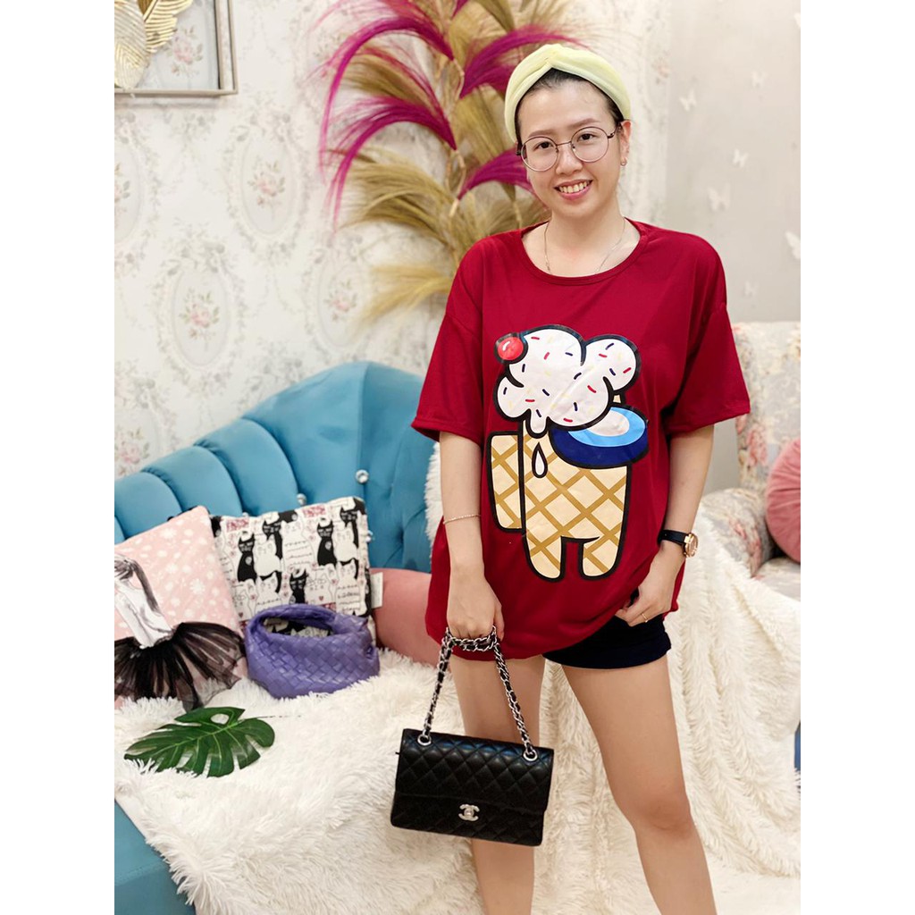 VS GG - ASLI JUMBO baju atasan KAOS JUMBO MONA MONA - big size