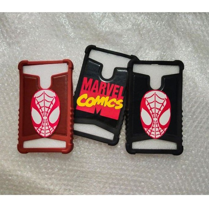 Case advan E1C 3G tab E1C 3G karakter hero casing cover