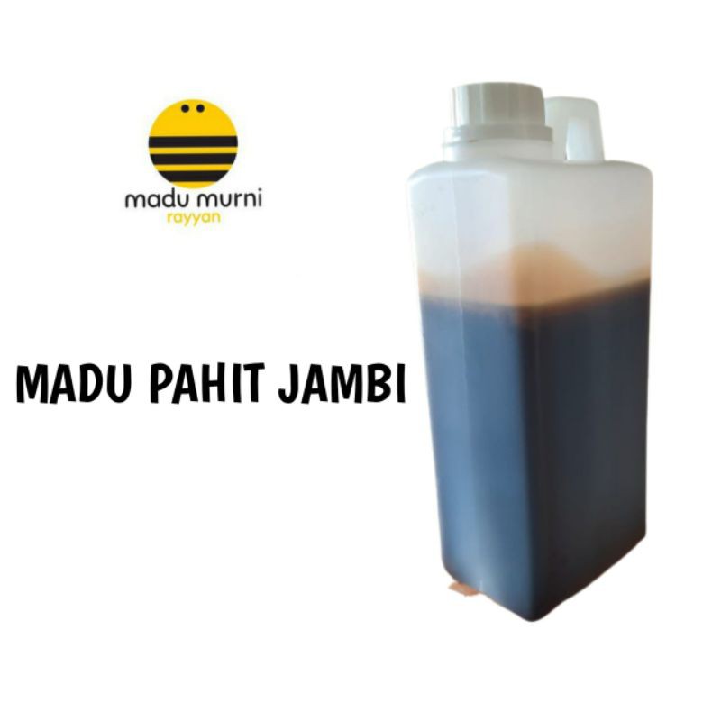 Madu Pahit Jambi/Raw Honey/Madu Asli 100% 1kg